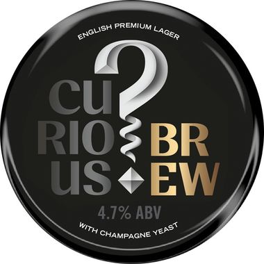 Curious Brew Lager, Keg 30 lt x 1